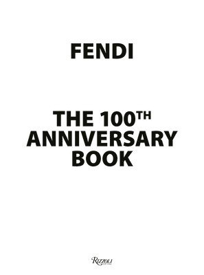 bokomslag Fendi 100th Anniversary