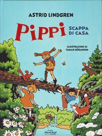 bokomslag Pippi på rymmen (Italienska)