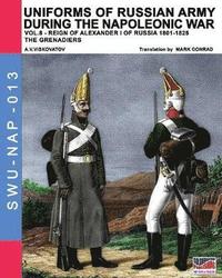 bokomslag Uniforms of Russian army during the Napoleonic war vol.8