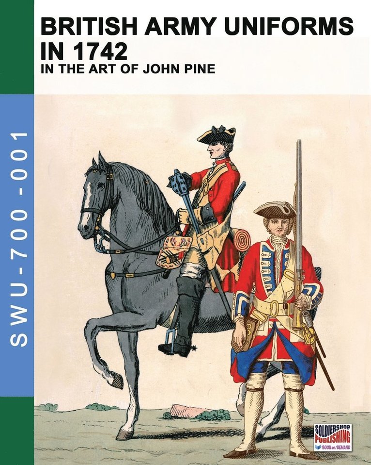 British Army uniforms in 1742 1