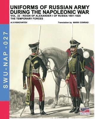 bokomslag Uniforms of Russian army during the Napoleonic war vol.22