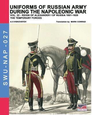 bokomslag Uniforms of Russian army during the Napoleonic war vol.22