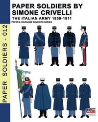 bokomslag Paper Soldiers by Simone Crivelli - The Italian army 1859-1911