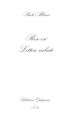 Rose osé: Lettere rubate