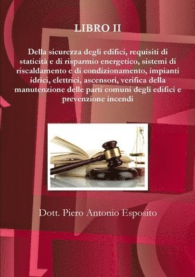 Piero Antonio Esposito - Della sicurezza degli edifici, requisiti di staticità e di risparmio energetico, sistemi di riscaldamento e di condizionamento, impianti idrici, elettrici, ascensori, verifica della manutenzione delle parti comuni degli edifici e prevenzione incendi, Häftad