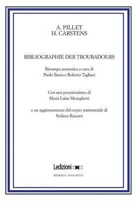 bokomslag Bibliographie Der Troubadours