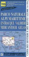 bokomslag IGC Italien 1 : 25 000 Wanderkarte 113 Alpi Marittime