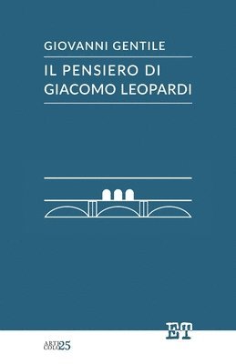bokomslag pensiero di Giacomo Leopardi