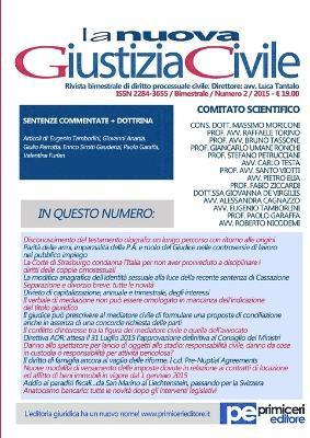 La Nuova Giustizia Civile (Anno 2, Numero 2) 1