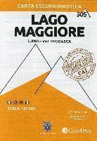 bokomslag Lago Maggiore 1:25 000