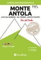 bokomslag Monte Antola. Alta Val Borbera, Val Trebbia, Monte Chiappo. Carta escursionistica 1:25.000