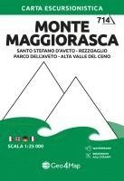 bokomslag Monte Maggiorasca. Carta Escursionistica: Santo Stefano D'Aveto, Rezzoaglio, Parco dell'Aveto, Alta Valle del Ceno 1:25.000