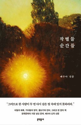 Su A. Bae - Moments, Farewells, Häftad