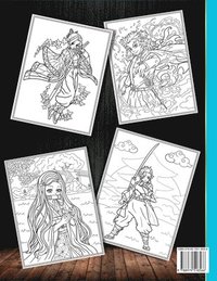 bokomslag Demon Slayer Coloring Book