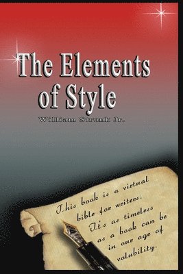 William Strunk Jr - Elements of Style, Häftad
