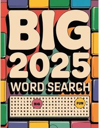 bokomslag Big 2025 Word Search for Adults