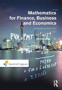 bokomslag Mathematics for Finance, Business and Economics