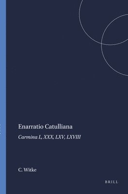 bokomslag Enarratio Catulliana