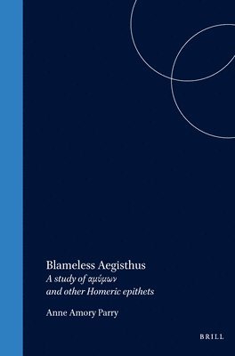 bokomslag Blameless Aegisthus