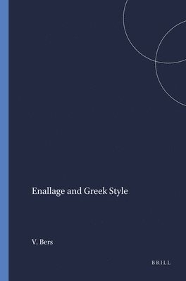 bokomslag Enallage and Greek Style