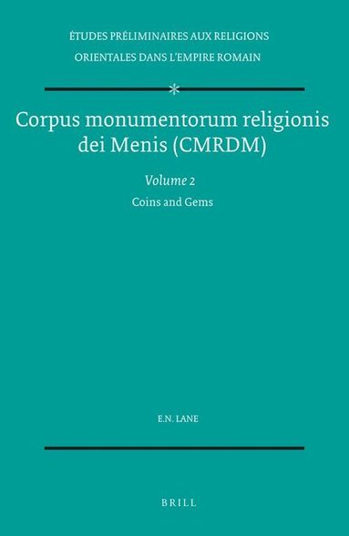 E. Lane - Corpus monumentorum religionis dei Menis (CMRDM), Volume 2 Coins and Gems, Inbunden