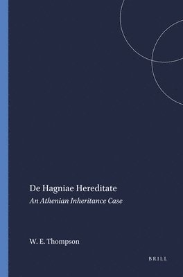 Wesley E. Thompson, Wesley E Thompson - De Hagniae Hereditate, Häftad