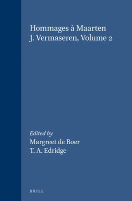 bokomslag Hommages  Maarten J. Vermaseren, Volume 2