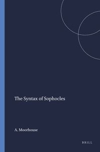 bokomslag The Syntax of Sophocles