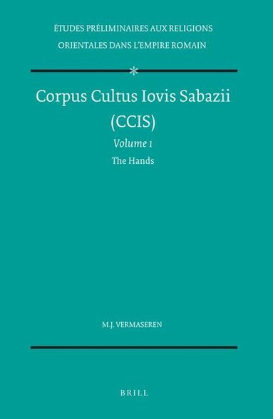Maarten J. Vermaseren - Corpus Cultus Iovis Sabazii (CCIS), Volume 1, Häftad