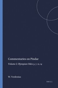 bokomslag Commentaries on Pindar