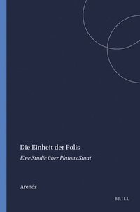 bokomslag Einheit der Polis