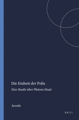 bokomslag Einheit der Polis