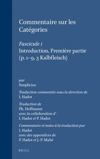 bokomslag Commentaire sur les Catégories