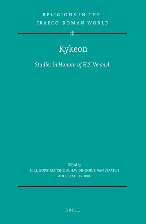 H.F.J. Horstmanshoff, H. W. Singor, F. T. Van Straten, J. H. M. Strubbe - Kykeon, Inbunden