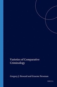 bokomslag Varieties of Comparative Criminology