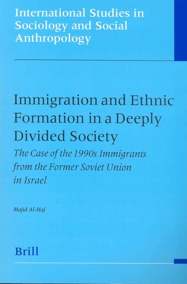 Majid Al-Haj - Immigration and Ethnic Formation in a Deeply Divided Society, Häftad