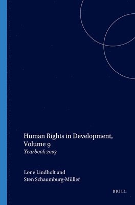 bokomslag Human Rights in Development, Volume 9
