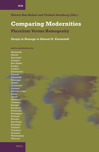 Eliezer Ben-Rafael, Yitzhak Sternberg - Comparing Modernities, Inbunden
