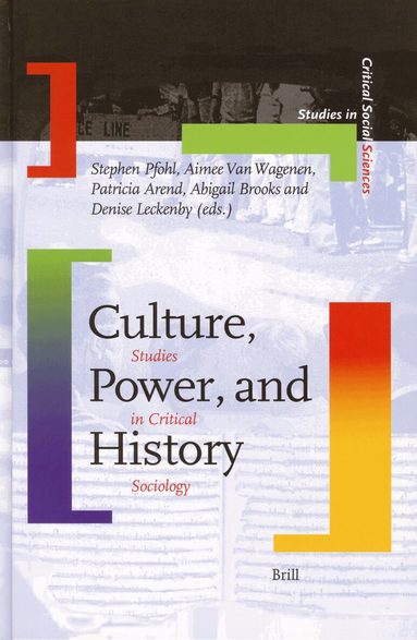 Abigail Brooks, Denise Leckenby - Culture, Power, and History, Inbunden