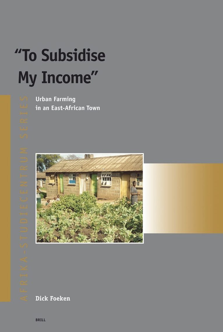 Dick Foeken - To Subsidise My Income, Häftad