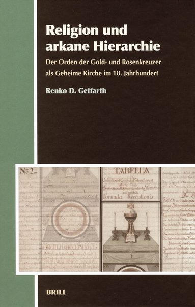 Renko Geffarth - Religion und arkane Hierarchie, Inbunden