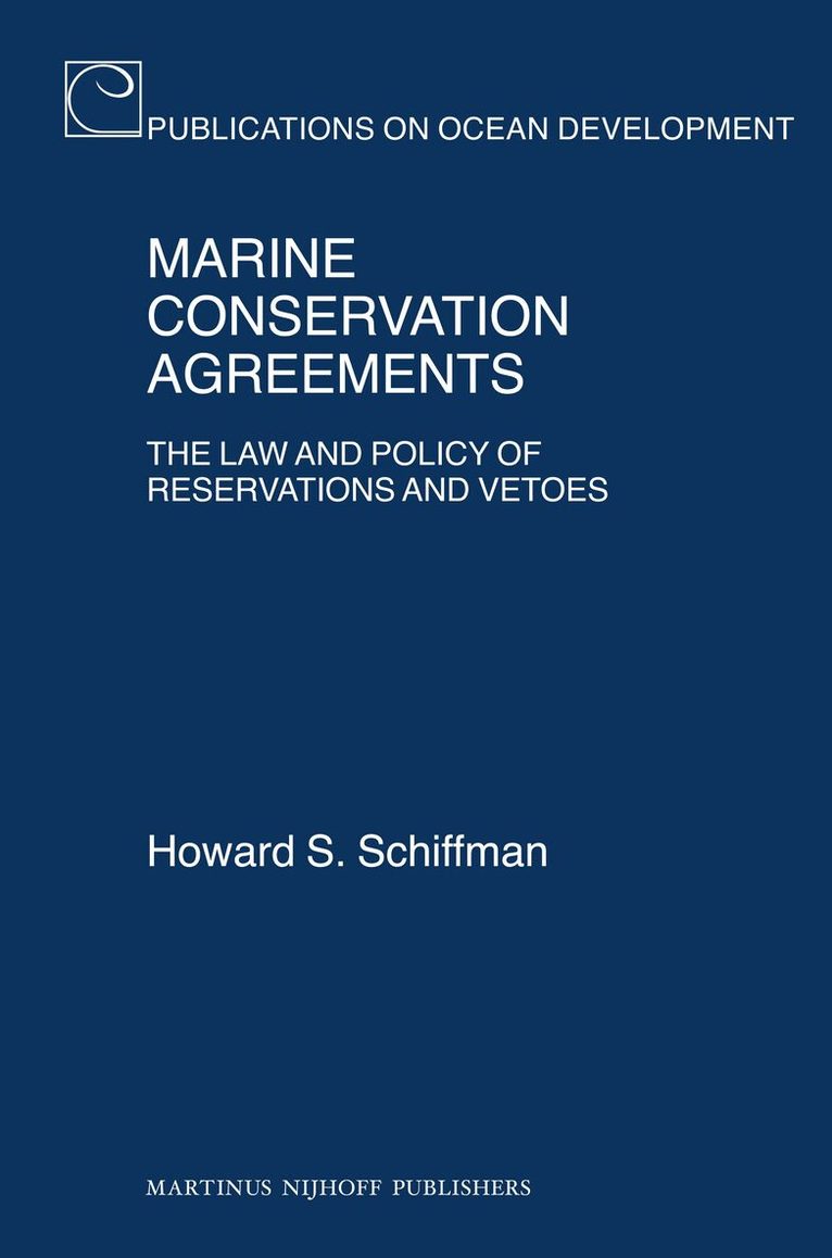 Howard Schiffman - Marine Conservation Agreements, Inbunden. Tillgänglighet: Lägg i varukorg