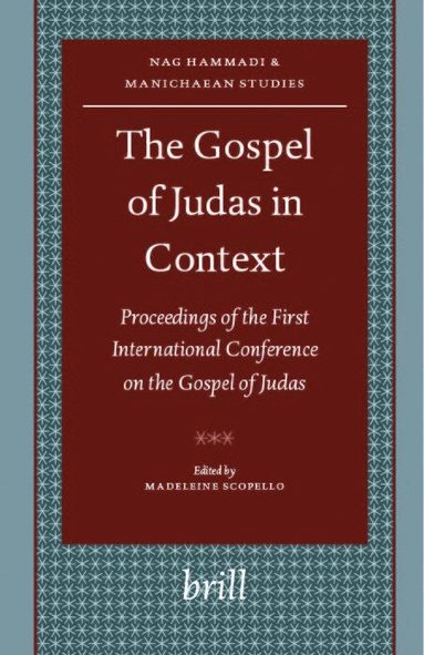Madeleine Scopello - Gospel of Judas in Context, Inbunden