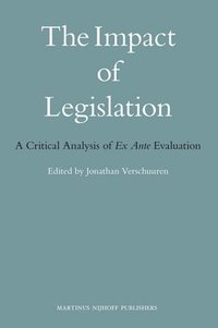 bokomslag Impact of Legislation