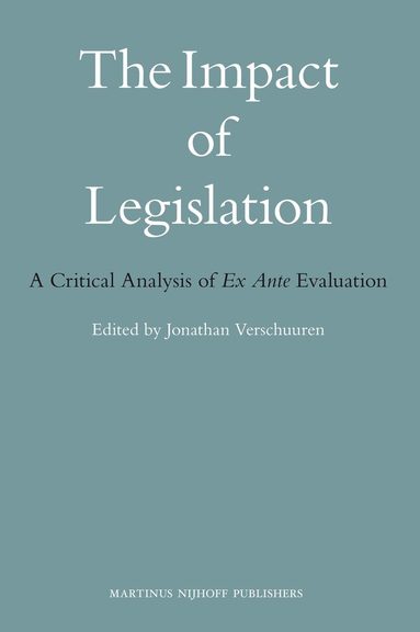 Jonathan Verschuuren - Impact of Legislation, Inbunden