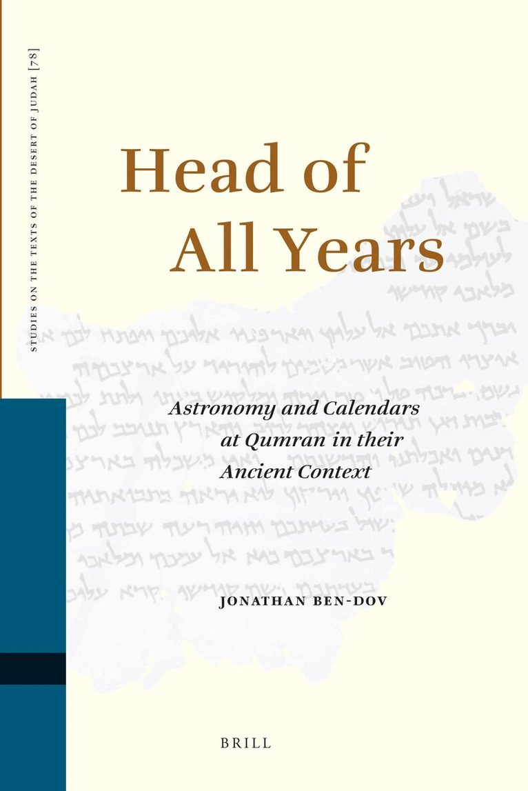 Jonathan Ben-Dov - Head of All Years, Inbunden