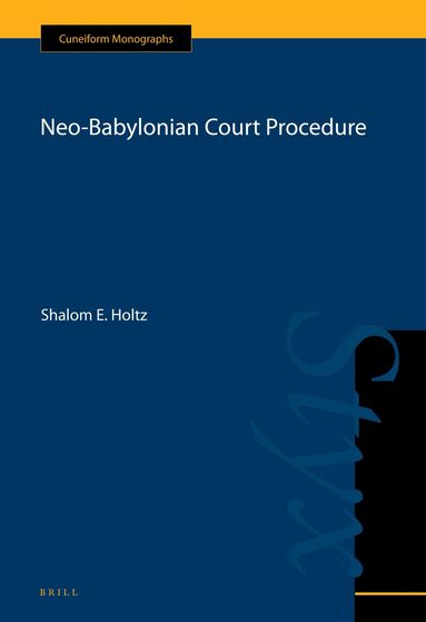Shalom Holtz - Neo-Babylonian Court Procedure, Inbunden