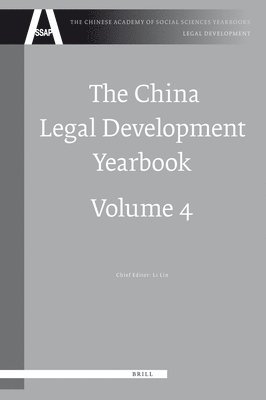 Lin Li - China Legal Development Yearbook, Volume 4, Inbunden