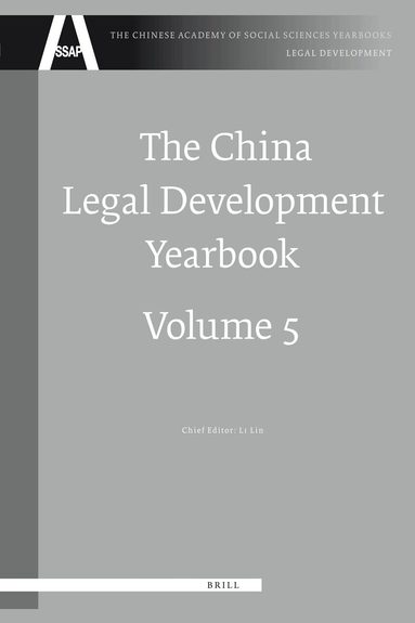 Lin Li - China Legal Development Yearbook, Volume 5, Inbunden