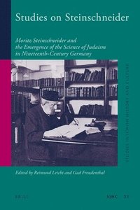 bokomslag Studies on Steinschneider: Moritz Steinschneider and the Emergence of the Science of Judaism in Nineteenth-Century Germany